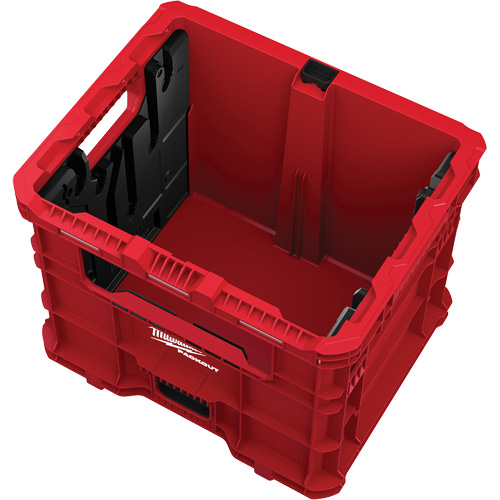 Bac distributeur de fils XL PACKOUT, 15-3/4" x 18-5/8" x 15", Noir/Rouge Cam Industrial