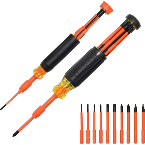 10-in-2 Insulated Auto-Lock Screwdriver Set Cam Industrial