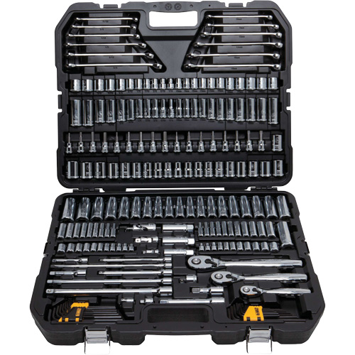 Mechanic's Tool Set with Blow-Molded Case Cam Industrial