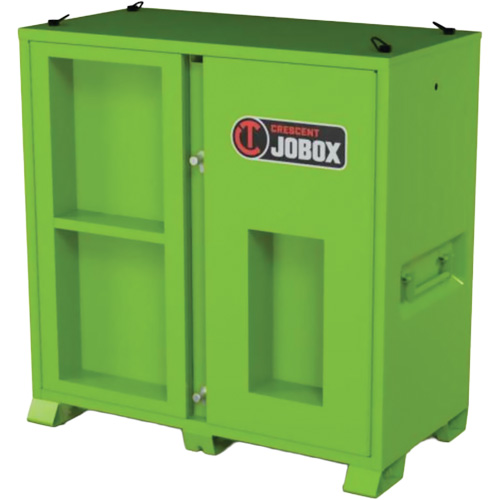 Onsite PPE Storage Cabinet, Steel, High-Visibility Lime Green Cam Industrial