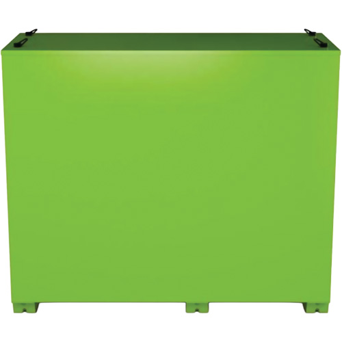 Armoire ventil&eacute;e pour le rangement d'&eacute;PI sur place, Acier, Vert lime haute visibilit&eacute; Cam Industrial