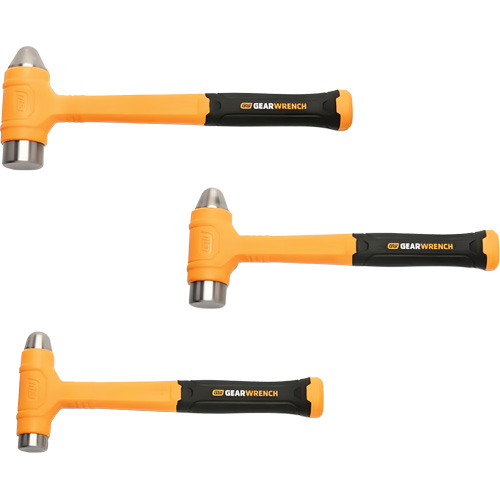 Dead Blow Ball Pein Hammer Set, 3 Pieces Cam Industrial