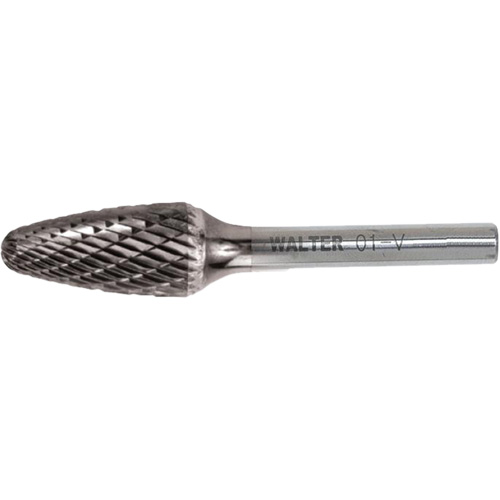 Tree Carbide Burr, SA, 1/2" Dia. Cam Industrial