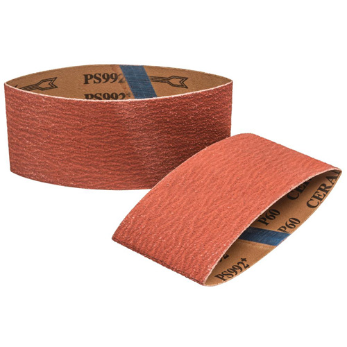 Bande en tissu pour tambour COOLCUT XX, 3-1/2" la x 15-1/2" lo, Zirconium, Grain 60 Cam Industrial