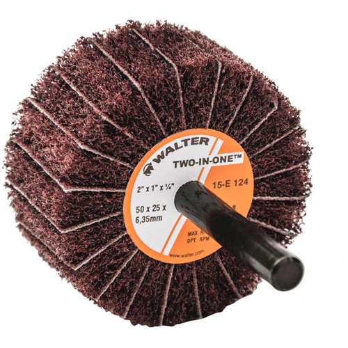 Meule &agrave; lamelles abrasives Two-In-One Cam Industrial