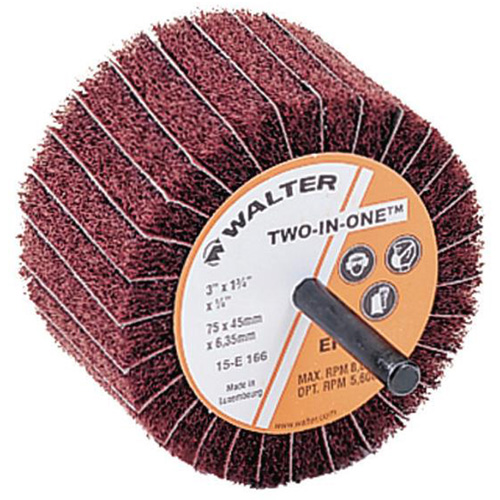 Meule &agrave; lamelles abrasives Two-In-One Cam Industrial