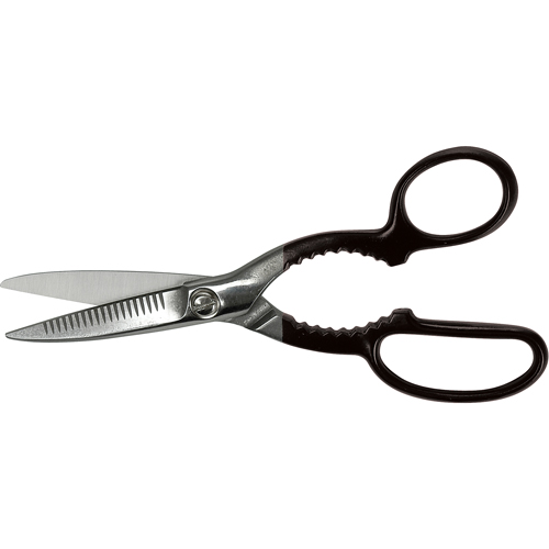 Kitchen Shears, 2-5/8" Cut Length, Rings Handle Cam Industrial