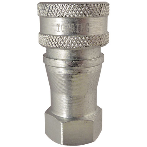 Hydraulic Quick Coupler - Steel Manual Coupler, Brass/Stainless Steel Cam Industrial