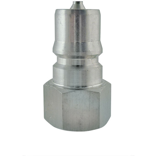 Hydraulic Quick Coupler - Plug, Stainless Steel, 1/2" Dia. Cam Industrial
