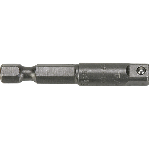 Hex To Male Square Drive Extension, 1/4" Drive Size, 1-3/8" L Cam Industrial
