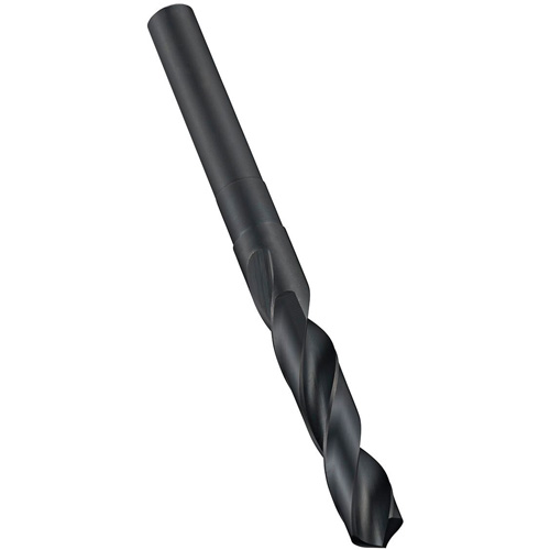 Reduced Parallel Shank Drill Bit, High Speed Steel, 21/32", 6" L, 3-1/8" Flute, 118° Point Angle Cam Industrial