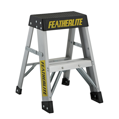 Escabeaux industriels extra robustes, 2', Aluminium, Capacit&eacute; 300 lb, Type 1A Cam Industrial