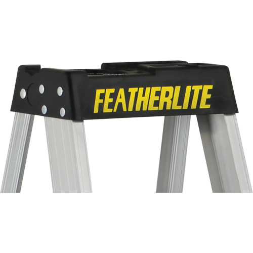 3400 Series Industrial Extra Heavy-Duty Step Ladder, 4', Aluminum, 300 lbs. Capacity, Type 1A Cam Industrial