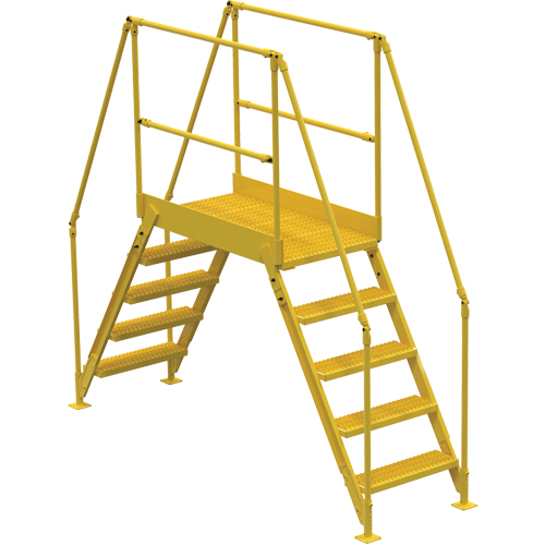 &eacute;chelles de liaison, 103-1/2" Port&eacute;e hors tout, 50" ha x 48" p, 24" Largeur de la marche Cam Industrial