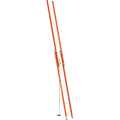 BuildMan&reg; Extension Ladder, 300 lbs. Cap., 24' H, Grade 1A Cam Industrial