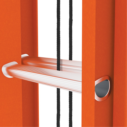 BuildMan&reg; Extension Ladder, 300 lbs. Cap., 20' H, Grade 1A Cam Industrial