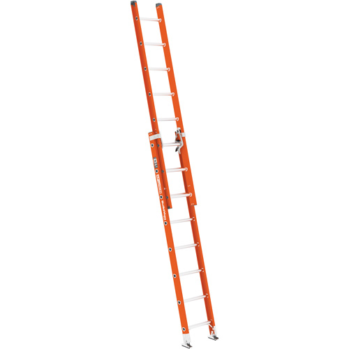 BuildMan&reg; Extension Ladder, 300 lbs. Cap., 16' H, Grade 1A Cam Industrial