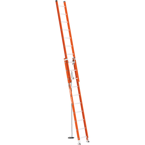 BuildMan&reg; Extension Ladder, 300 lbs. Cap., 20' H, Grade 1A Cam Industrial