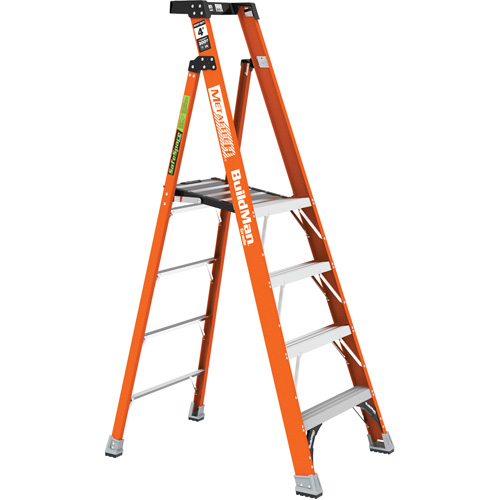 Escabeau avec plateforme Safespace, 4', Cap. De 300 lb Cam Industrial