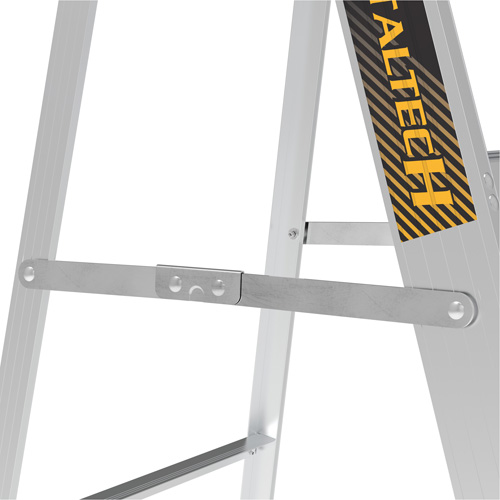 Step Ladder with Paint Tray, 5', Aluminum, 200 lbs. Capacity, Type 3 Cam Industrial