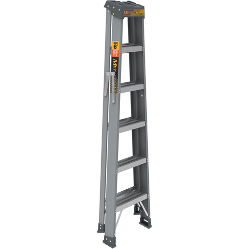 Step Ladder, 6', Fibreglass, 225 lbs. Capacity, Type 2 Cam Industrial