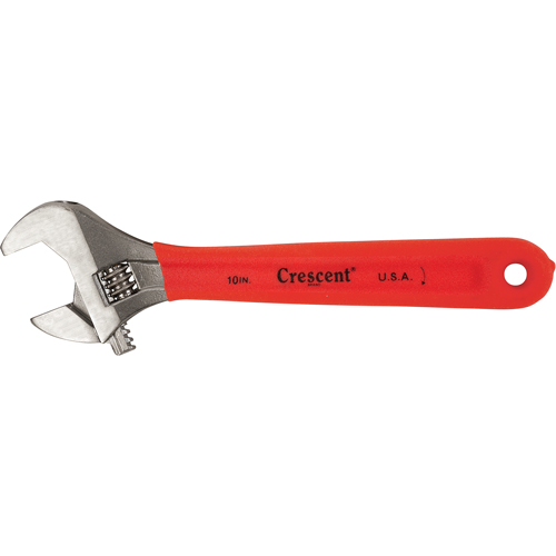 Crescent Adjustable Wrenches, 4" L, 1/2" Max Width, Chrome Cam Industrial