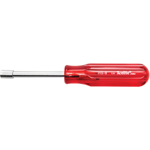 Hollow Shaft Nut Driver - Imperial, 1/4" Drive, 7-1/4" L Cam Industrial