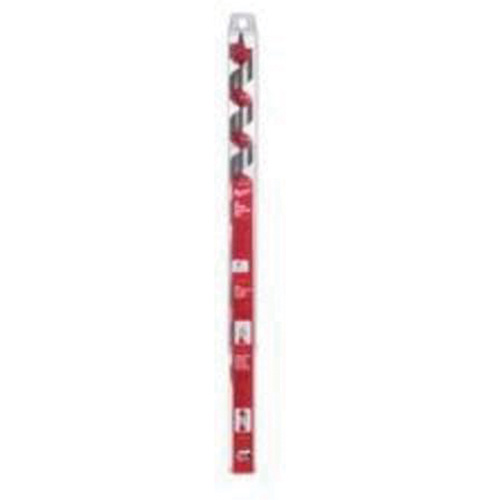 Longue m&egrave;che h&eacute;licoidale pour perceuse, Diam&egrave;tre de 1-3/8", Cannelure 15", Tige 7/16" hexagonal Cam Industrial