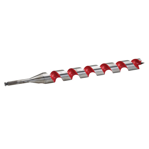 Ship Auger Drill Bit, 1-1/2" Diameter, 15" Flute, 7/16" Hex Shank Cam Industrial