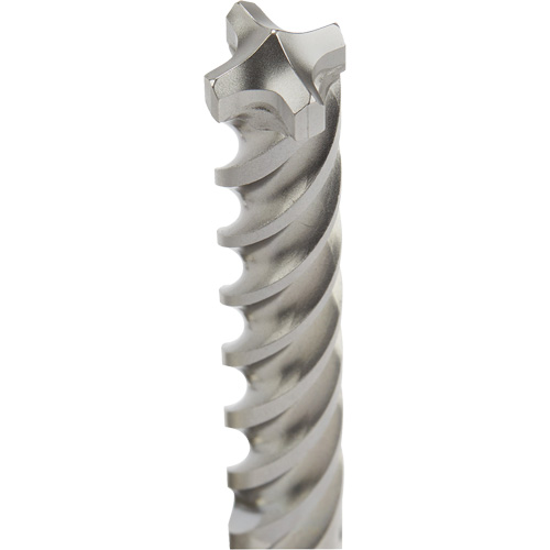 MX4 4-Cutter SDS-Plus Rotary Hammer Drill Bit, 5/8", SDS-Plus Shank, Carbide Cam Industrial
