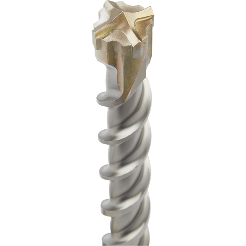 MX4 4-Cutter SDS-Plus Rotary Hammer Drill Bit, 1", SDS-Plus Shank, Carbide Cam Industrial