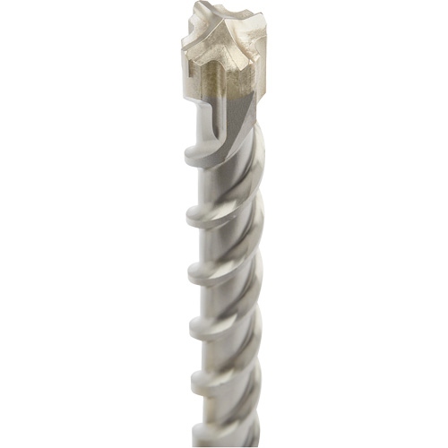 MX4 4-Cutter SDS-Plus Rotary Hammer Drill Bit, 1-1/8", SDS-Plus Shank, Carbide Cam Industrial