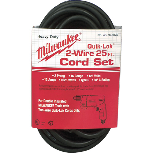 2-Wire Quik-Lok&reg; Cord Cam Industrial
