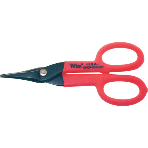 Duckbill Combination Pattern Snips, 2-1/4" Cut Length, Straight/Left & Right Cut Cam Industrial