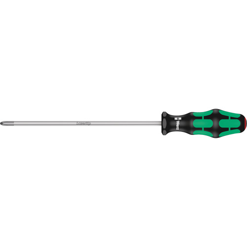 Phillips Screwdriver, #2, 12" L, Plastic Handle Cam Industrial
