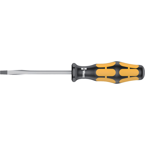 Slotted Demolition Screwdriver, 9/64", 12-1/2" L, Plastic Handle Cam Industrial