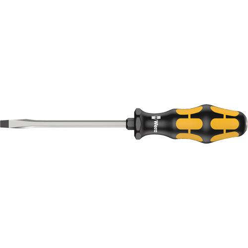 Slotted Demolition Screwdriver, 5/16", 10-3/16" L, Plastic Handle Cam Industrial