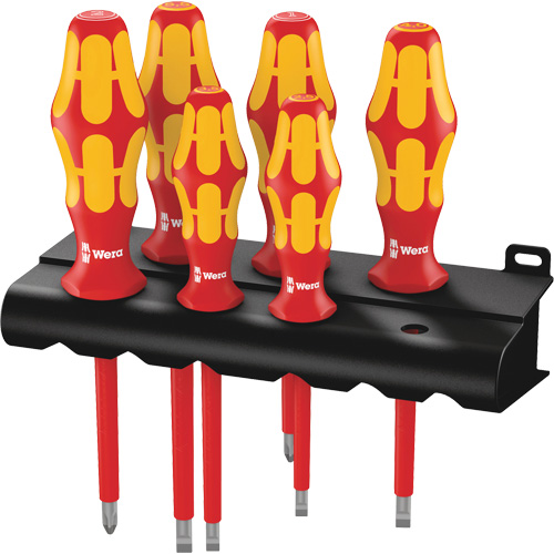 Insulated Screwdriver Set, 1000 V, 6 Pcs Cam Industrial