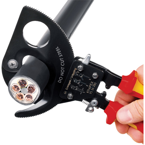 Insulated Ratcheting Cable Cutters Cam Industrial