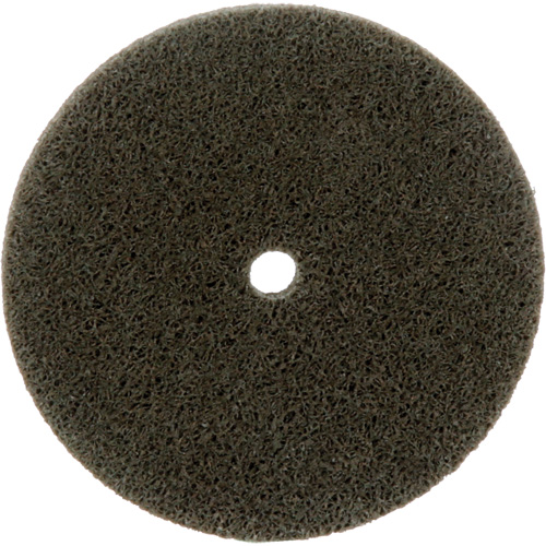 Standard Abrasives Unitized Wheel, 3" x 1/4", 1/4" Arbor, Fine Grit, Aluminum Oxide Cam Industrial