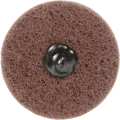 Meule Buff & Blend Standard Abrasives, 3" dia. x 3" la, Arbre 1/4", Oxyde d'aluminium Cam Industrial