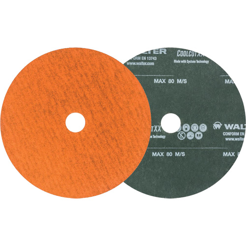 Fibre Discs - Coolcut XX, Ceramic, 36, 5" Dia x 7/8" Arbor Cam Industrial