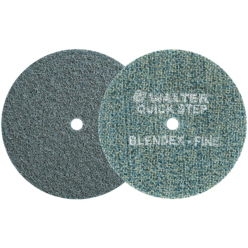 Disque de pr&eacute;paration de surface QUICK-STEP BLENDEX, 5" dia., Grain Fin, Oxyde d'aluminium Cam Industrial