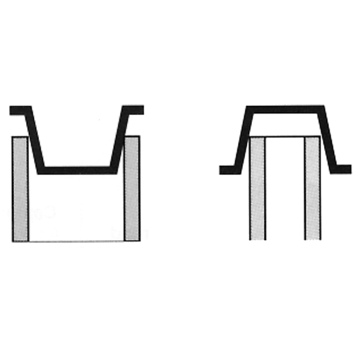 Bouchon en plastique, 1/2" dia. Cam Industrial