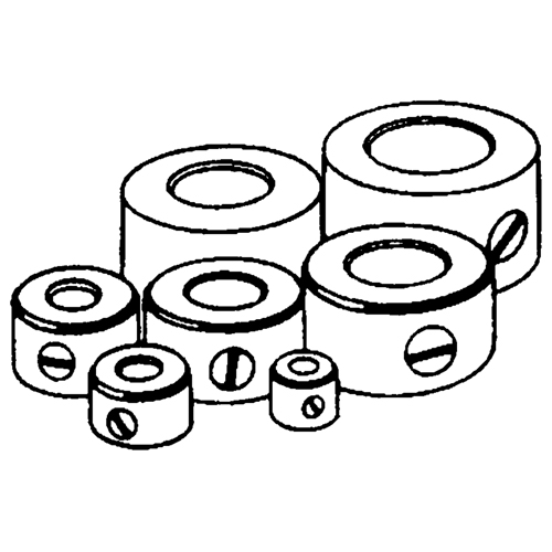 5-Piece Depth Adjusting Collar Set Cam Industrial