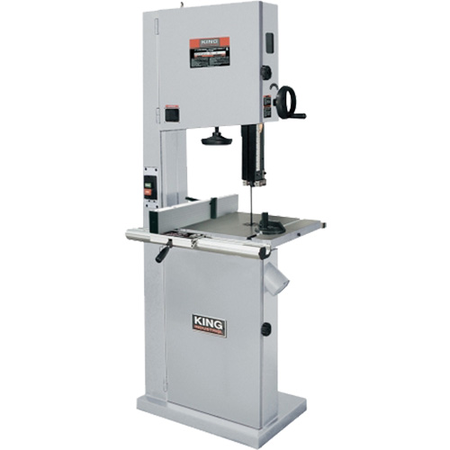 Scie &agrave; ruban de 21" pour bois avec guide &agrave; d&eacute;doublement, Vertical, 220 V Cam Industrial