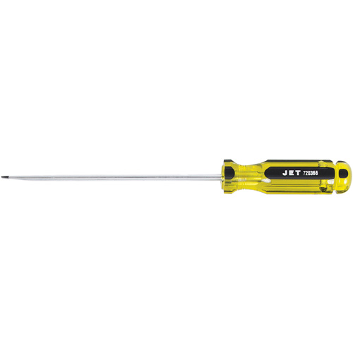 SDS-6R Slot Jumbo Handle Screwdriver, 3/16" Tip, Round, Plastic Handle Cam Industrial