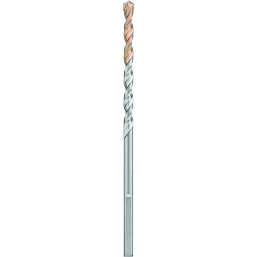 4-Flute Hammer Drill Bit, 3/8", 3-Flat Shank, Carbide Cam Industrial