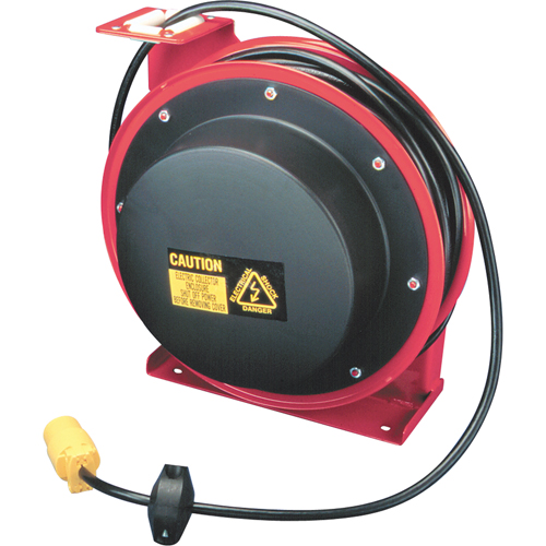 Enrouleurs de c&acirc;ble, 50', SJTOW, Calibre de 16/3, 13 A Cam Industrial