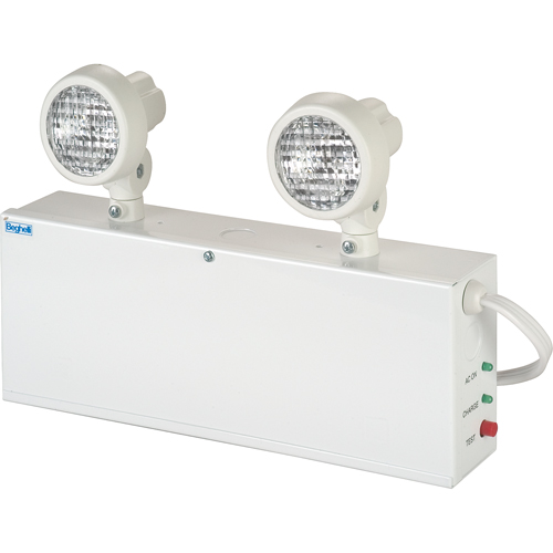 Nova Emergency Lighting Units, Steel, Incandescent, 120 V - 347 V Cam Industrial